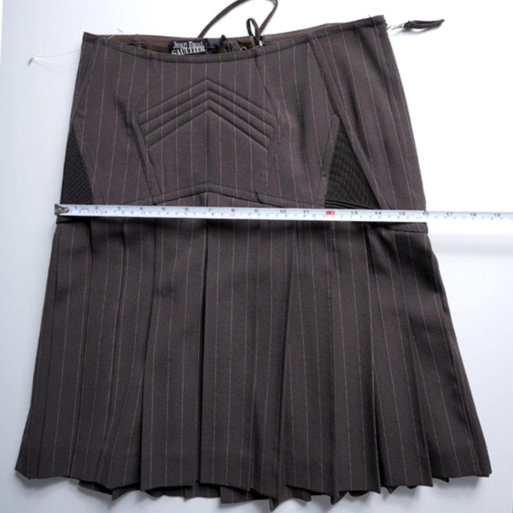 Jean Paul Gaultier corset lace-up mini skirt sz4 - Picture 12 of 12